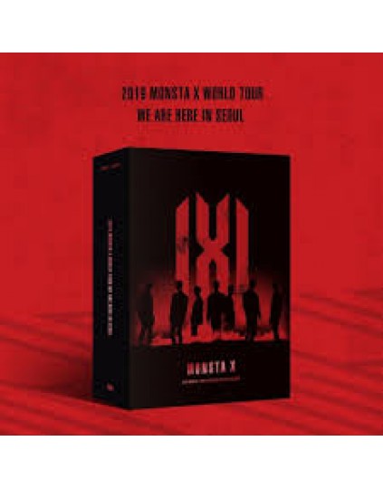 ミュージック MONSTA X WE ARE HERE in SEOUL DVD 2019 MONSTA X WORLD TOUR [WE ARE HERE] IN SEOUL KIT VIDEO+